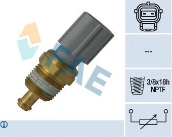 31422391 Volvo Sensor de temperatura do fluido de esfriamento