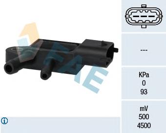 K05146842AD Fiat/Alfa/Lancia Sensor de pressão dos gases de escape
