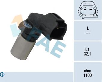 Sensor de posição da árvore distribuidora NGK 81041