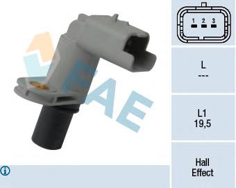 79307 FAE Sensor de posição da árvore distribuidora