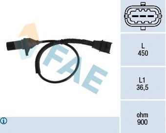 Sensor de posição (de revoluções) de cambota NPS H578I02 preço, a partir de 27,78 USD