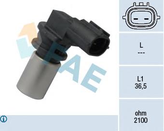 81278 NGK Sensor de posição (de revoluções) de cambota