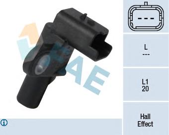 79155 FAE Sensor de posição da árvore distribuidora
