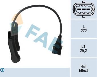 79138 FAE Sensor de posição da árvore distribuidora