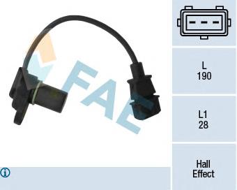 79236 FAE Sensor de posição da árvore distribuidora