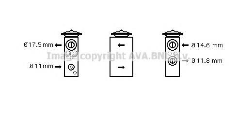 Válvula TRV de aparelho de ar condicionado Nissan/Infiniti 92200AX100 preço, a partir de 54,08 USD