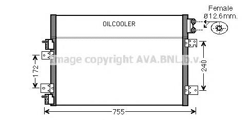 Radiador de aparelho de ar condicionado ACR 300672 preço, a partir de 82,15 USD