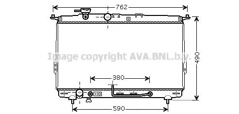 Compre 2531039500 Hyundai/Kia Radiador de esfriamento de motor