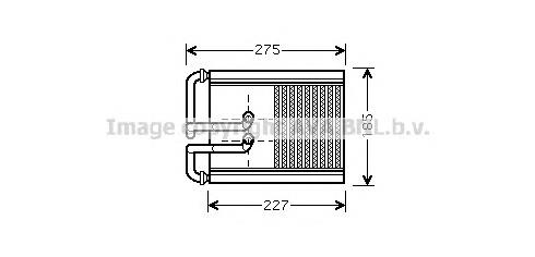 HY6168 AVA Radiador de forno (de aquecedor)