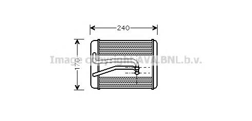 Radiador de forno (de aquecedor) HELLA 8FH351315251 preço, a partir de 69,26 USD