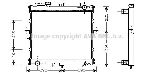 Compre 0K01115200A Hyundai/Kia Radiador de esfriamento de motor