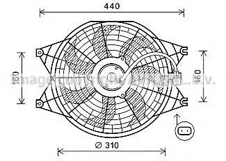 Difusor do radiador de aparelho de ar condicionado, montado com roda de aletas e o motor Doowon 977303E900 preço, a partir de 130,14 USD