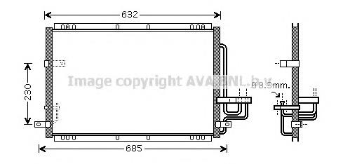 Radiador de aparelho de ar condicionado Hyundai/Kia 0K2FA61480 preço, a partir de 105,57 USD