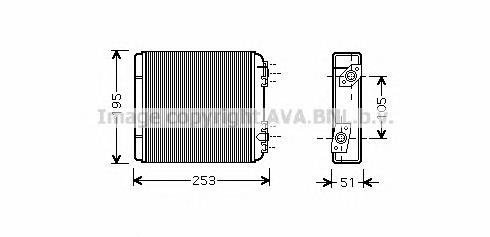 LA6020 AVA Radiador de forno (de aquecedor)