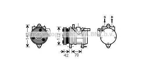 Compressor de aparelho de ar condicionado Hyundai/Kia 9770107500 preço, a partir de 302,29 USD