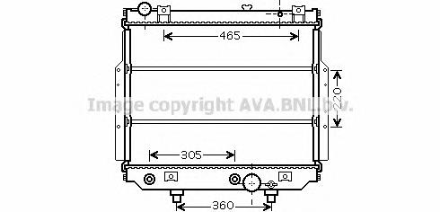 Radiador de esfriamento de motor Chrysler 052079498AB preço, a partir de 148,12 USD