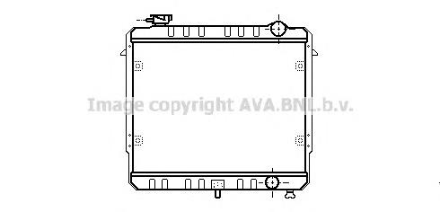 Radiador de esfriamento de motor Chrysler 52028117 preço, a partir de 175,36 USD