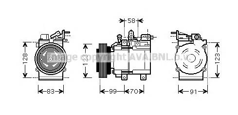 Compressor de aparelho de ar condicionado Hyundai/Kia 9770138015 preço, a partir de 400,81 USD