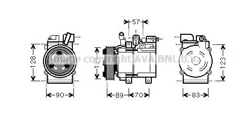 Compressor de aparelho de ar condicionado Hyundai/Kia 977014A900 preço, a partir de 341,23 USD
