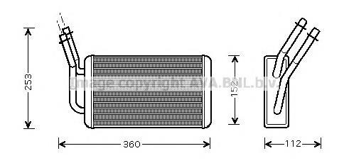 Compre 0170150024B Abakus Radiador de forno (de aquecedor)