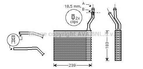 Radiador de forno (de aquecedor) Polcar 3202N82