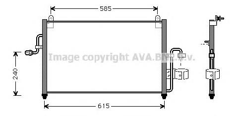 Compre 96190601 General Motors Radiador de aparelho de ar condicionado