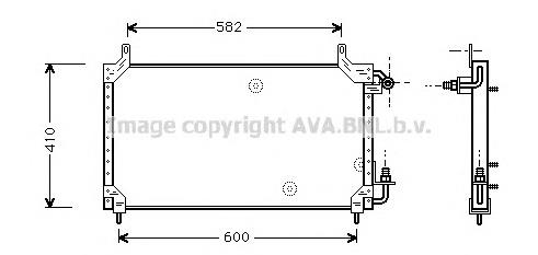 DW5006 AVA Radiador de aparelho de ar condicionado