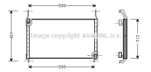 Radiador de aparelho de ar condicionado 300082 ACR