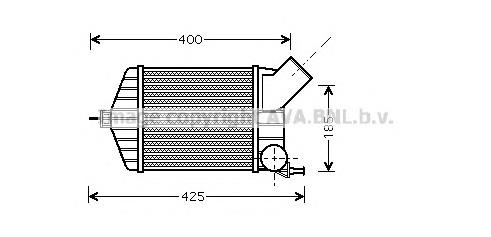 Compre 96704 Nissens Radiador de intercooler