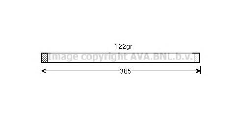 Tanque de recepção do secador de aparelho de ar condicionado 1534184 Ford