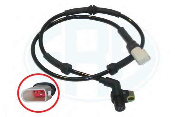Sensor dianteiro de ABS 172100037010 Magneti Marelli