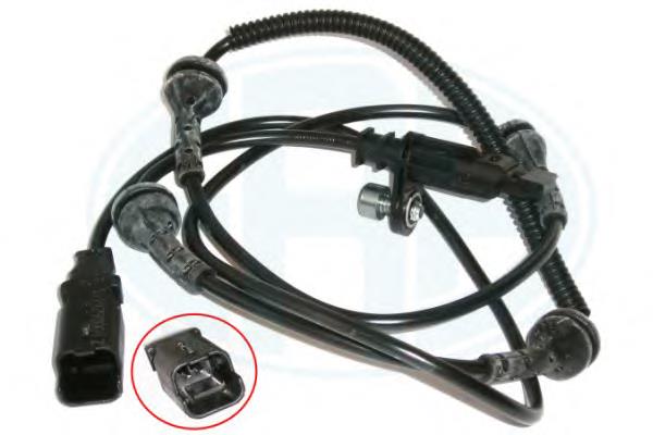 Sensor dianteiro de ABS Peugeot/Citroen 4545G6