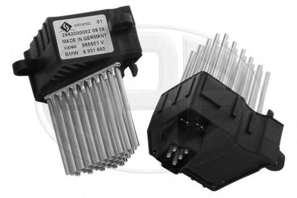 Resistor (resistência) de ventilador de forno (de aquecedor de salão) 8376174 BMW