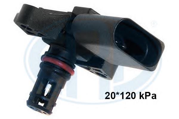 Sensor de pressão no coletor de admissão, MAP 5WK9693Z VAG