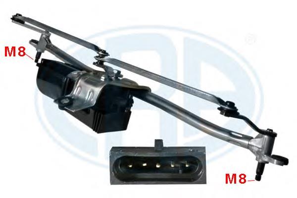 3040MWP1 Polcar Trapézio de limpador pára-brisas