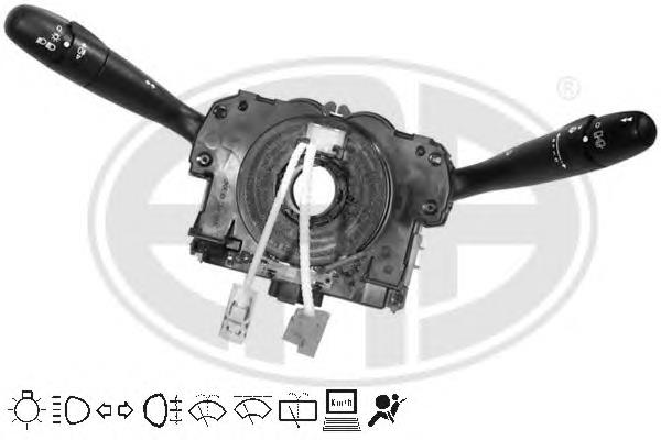 98069975XT Peugeot/Citroen Comutador instalado na coluna da direção, montado