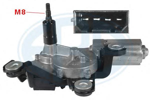Motor de limpador pára-brisas de vidro traseiro 3B9955711F VAG