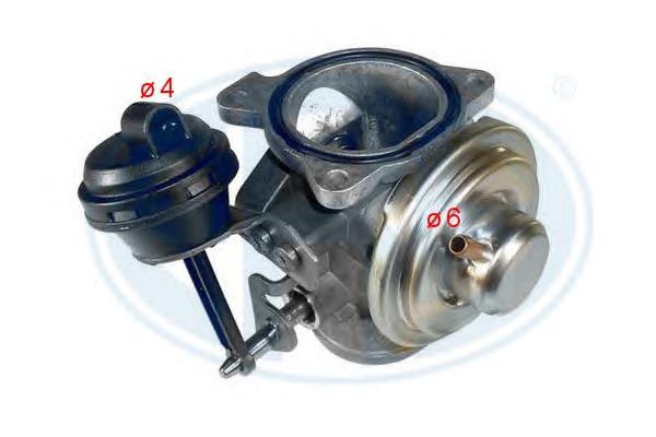 Compre 6NU010171911 HELLA Válvula EGR de recirculação dos gases