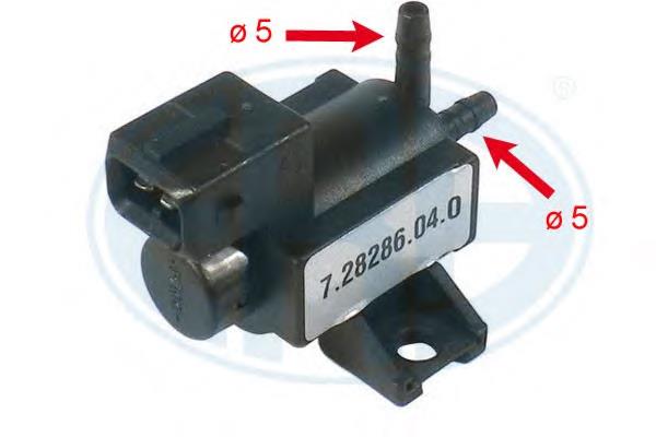 Válvula solenoide de regulação de comporta EGR 46813570 Fiat/Alfa/Lancia