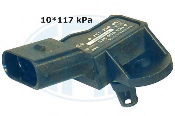 Compre 0261230081 VAG Sensor de pressão no coletor de admissão, MAP