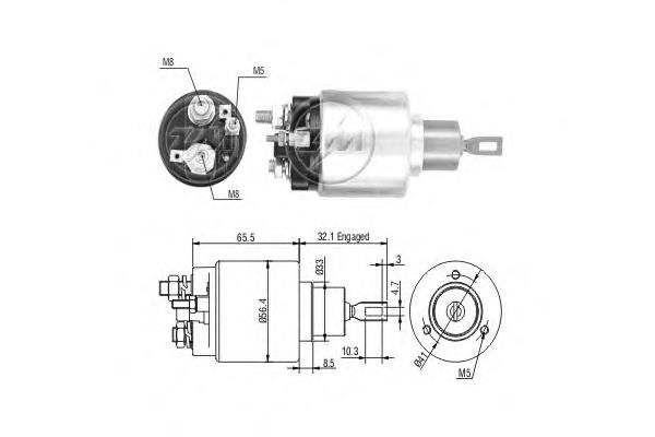 Relê retrator do motor de arranco ZM ZM675 preço, a partir de 34,21 USD