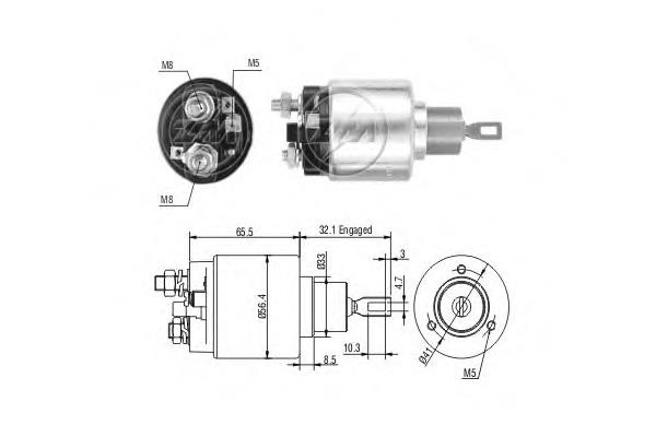 Relê retrator do motor de arranco Mercedes A0001527310 preço, a partir de 28,16 USD