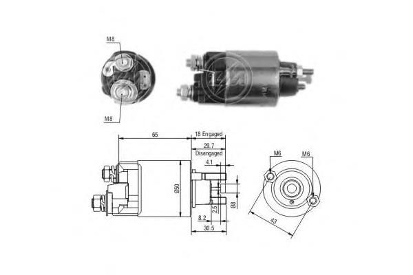 Compre 3122051A10 Suzuki Relê retrator do motor de arranco