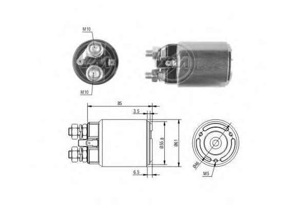 Relê retrator do motor de arranco Magneti Marelli 85540011 preço, a partir de 54,55 USD