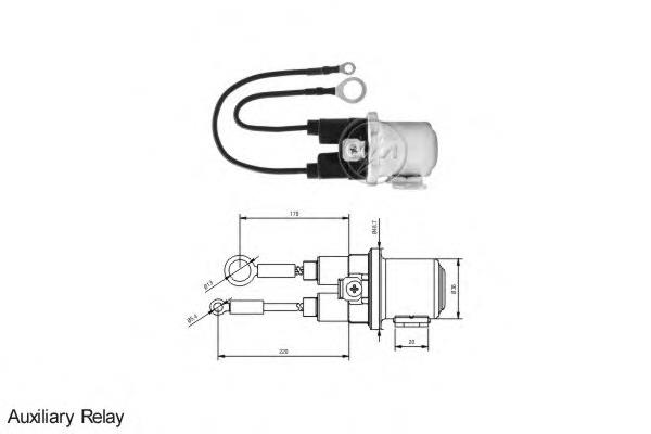ZM8408 ERA Relê retrator do motor de arranco