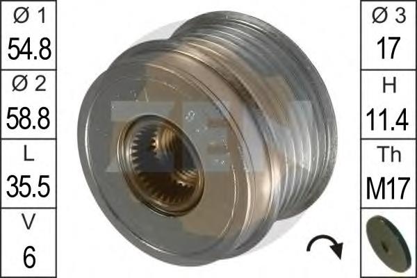 Polia do gerador Mitsubishi 1800A061 preço, a partir de 32,46 USD