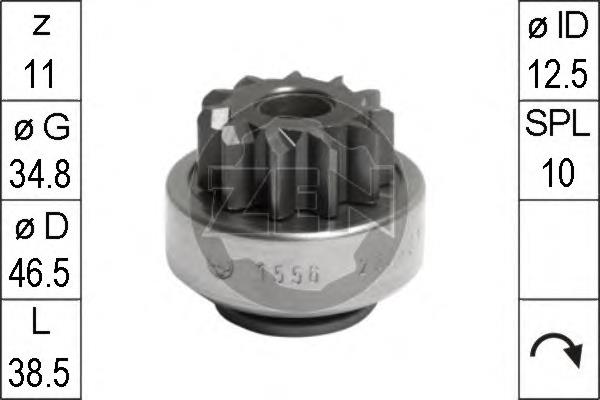 Roda-livre do motor de arranco Cargo 138958 preço, a partir de 15,80 USD