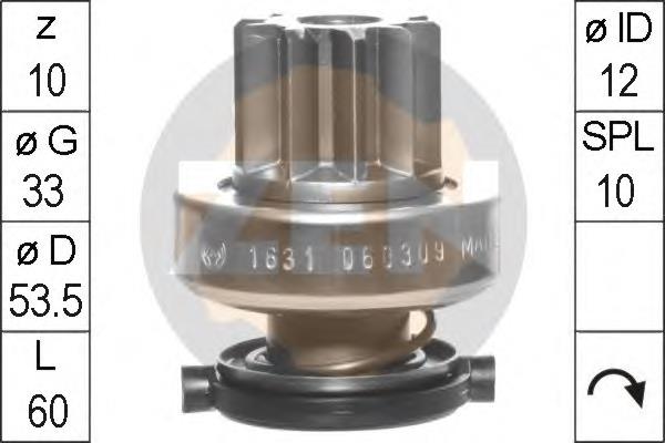 Compre 1631 ZEN Roda-livre do motor de arranco