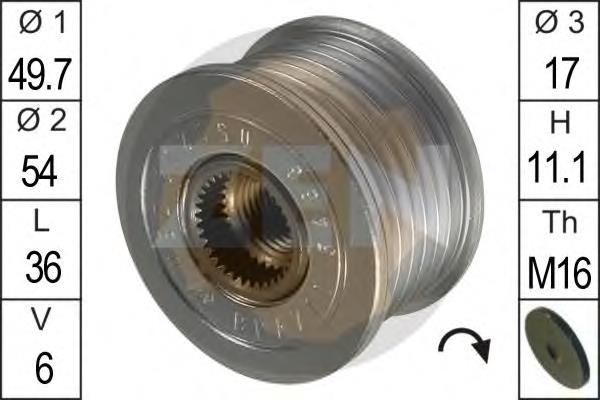 Polia do gerador F00M991137 Bosch