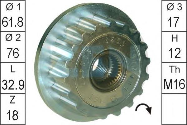 Compre AMA0088 Magneti Marelli Polia do gerador